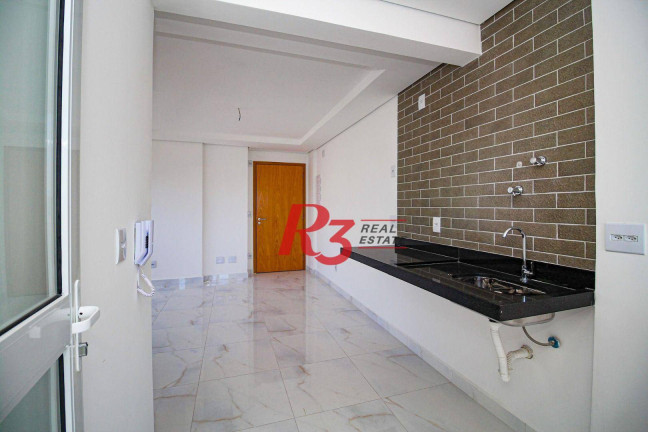 Imagem Apartamento com 1 Quarto à Venda, 46 m² em Aparecida - Santos