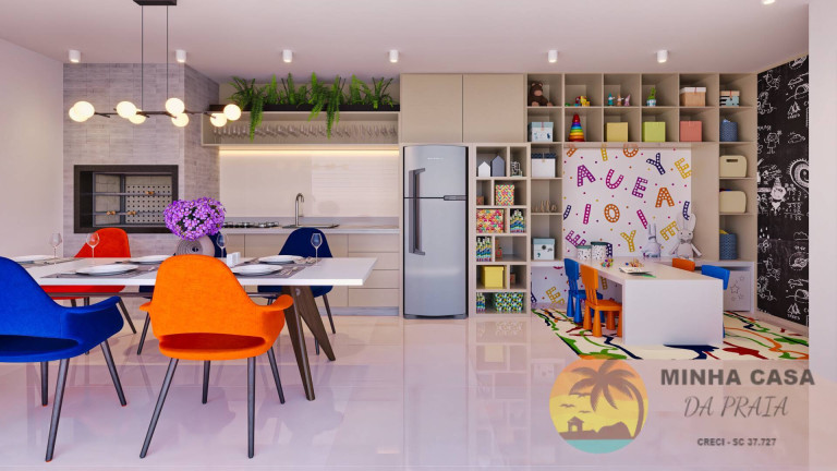 Imagem Apartamento com 1 Quarto à Venda, 58 m² em Centro - Balneário Piçarras