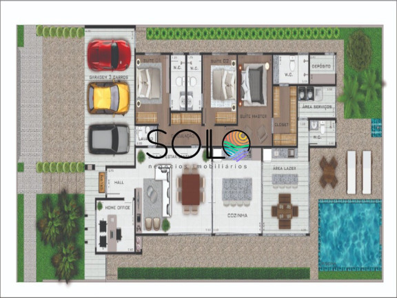 Imagem Casa com 3 Quartos à Venda, 477 m² em Quinta Das Laranjeiras - Araraquara Imagem Casa com 3 Quartos à Venda, 477 m² em Quinta Das Laranjeiras - Araraquara