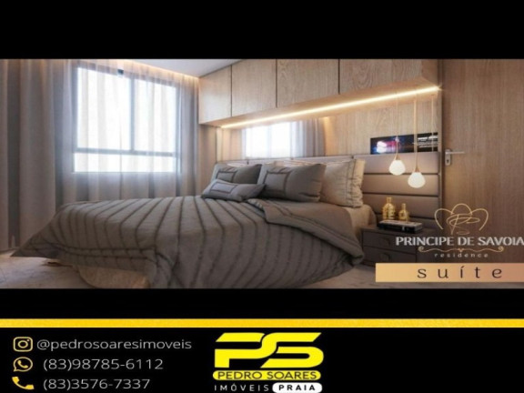 Imagem Apartamento com 2 Quartos à Venda, 56 m² em Jardim Oceania - João Pessoa