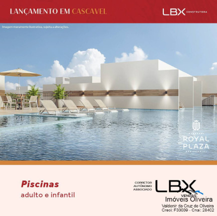 Imagem Apartamento com 2 Quartos à Venda, 54 m² em Cancelli - Cascavel