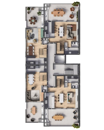 Imagem Apartamento com 2 Quartos à Venda, 66 m² em Portão - Curitiba