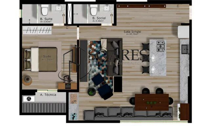 Imagem Apartamento com 2 Quartos à Venda, 68 m² em São Brás - Belém Imagem Apartamento com 2 Quartos à Venda, 68 m² em São Brás - Belém