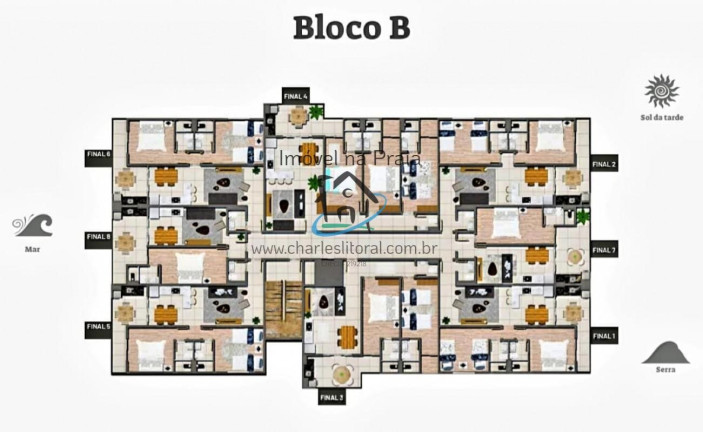 Imagem Apartamento com 2 Quartos à Venda, 68 m² em Praia Da Maranduba - Ubatuba