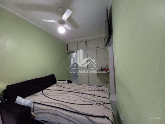 Imagem Kitnet com 1 Quarto à Venda, 24 m² em José Menino - Santos