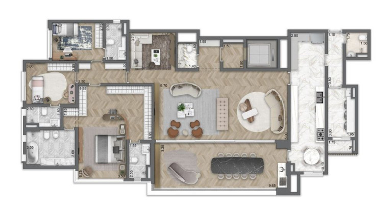 Imagem Apartamento com 4 Quartos à Venda, 256 m² em Moema - São Paulo