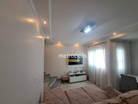 Imagem Cobertura com 3 Quartos à Venda, 168 m² em Santa Maria - Santo André
