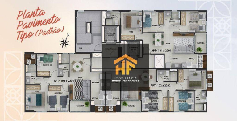 Imagem Apartamento com 3 Quartos à Venda, 60 m² em Boa Vista - Recife Imagem Apartamento com 3 Quartos à Venda, 60 m² em Boa Vista - Recife