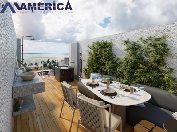 Imagem Flat com 1 Quarto à Venda, 22 m² em Tambaú - João Pessoa