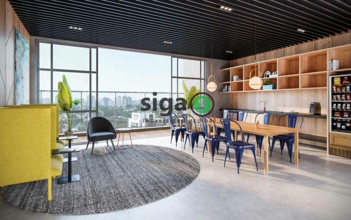 Imagem Apartamento com 1 Quarto à Venda, 32 m² em Brooklin - São Paulo