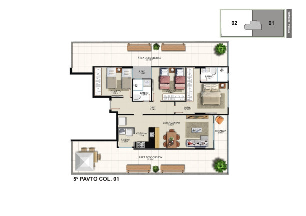 Imagem Imóvel com 3 Quartos à Venda, 70 m² em Praia Do Morro - Guarapari Imagem Imóvel com 3 Quartos à Venda, 70 m² em Praia Do Morro - Guarapari