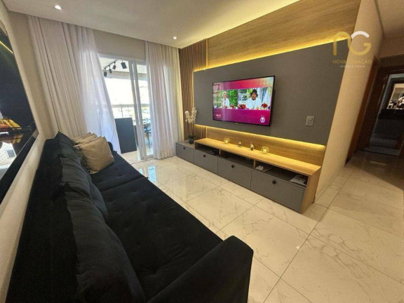 Apartamento com 3 Quartos à Venda, 124 m² em Canto Do Forte - Praia Grande