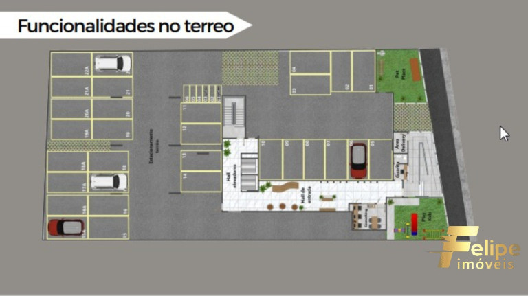 Imagem Imóvel com 2 Quartos à Venda, 70 m² em Bento Ferreira - Vitória