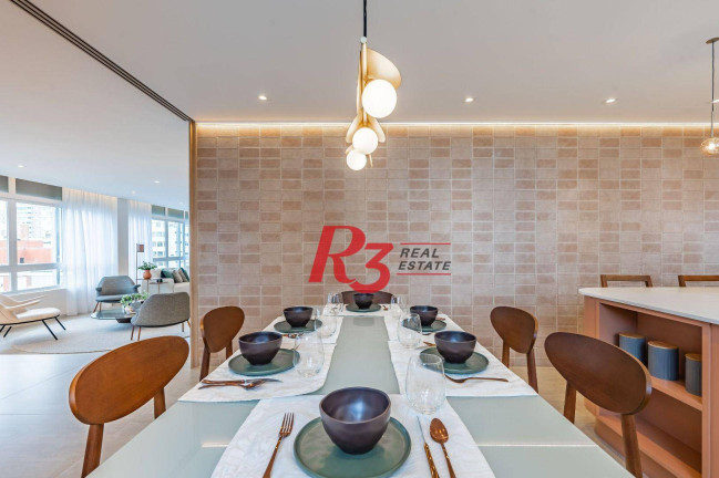 Imagem Apartamento com 4 Quartos à Venda, 310 m² em Boqueirão - Santos