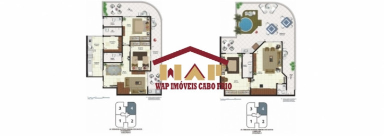 Imagem Apartamento com 2 Quartos à Venda, 105 m² em Braga - Cabo Frio Imagem Apartamento com 2 Quartos à Venda, 105 m² em Braga - Cabo Frio