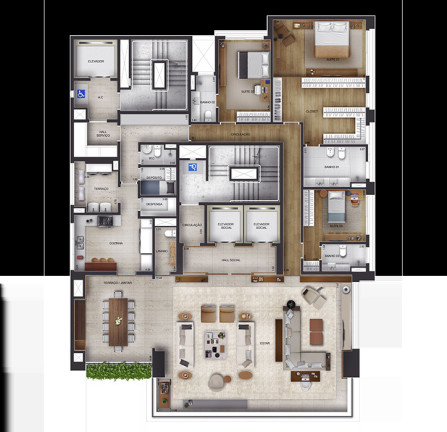 Imagem Apartamento com 4 Quartos à Venda, 303 m² em Itaim Bibi - São Paulo