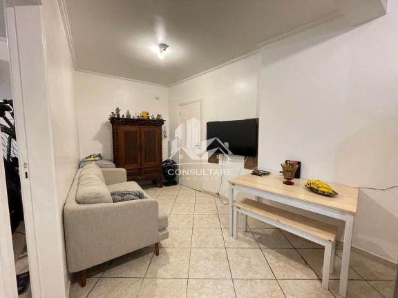 Imagem Apartamento com 1 Quarto à Venda, 48 m² em José Menino - Santos
