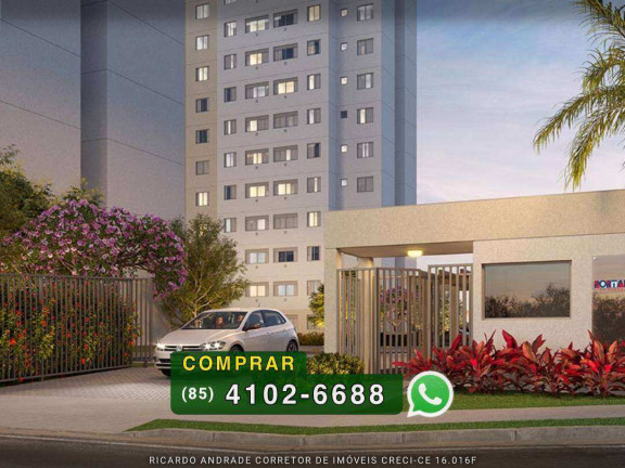 Apartamento com 2 Quartos à Venda, 38 m² em Barra Do Ceará - Fortaleza