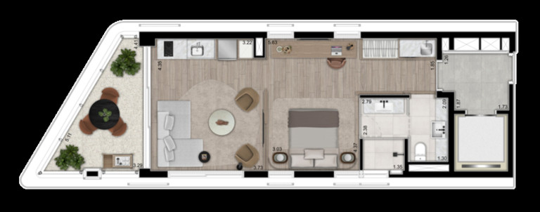 Imagem Imóvel com 1 Quarto à Venda, 58 m² em Vila Madalena - São Paulo