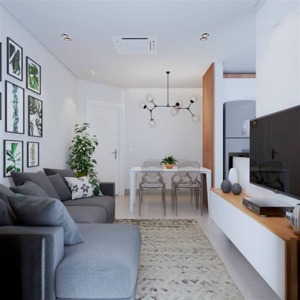 Imagem Apartamento com 1 Quarto à Venda, 48 m² em Guilhermina - Praia Grande