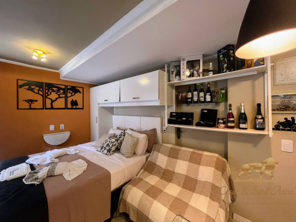 Imagem Kitnet com 1 Quarto para Alugar, 25 m² em Santa Cruz - Campos Do Jordão