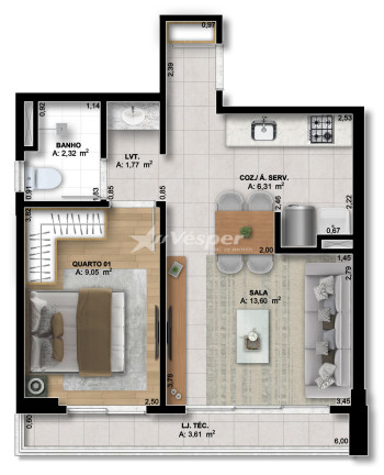Imagem Apartamento com 2 Quartos à Venda, 73 m² em Setor Marista - Goiânia Imagem Apartamento com 2 Quartos à Venda, 73 m² em Setor Marista - Goiânia