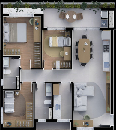 Imagem Cobertura com 3 Quartos à Venda, 255 m² em água Verde - Curitiba