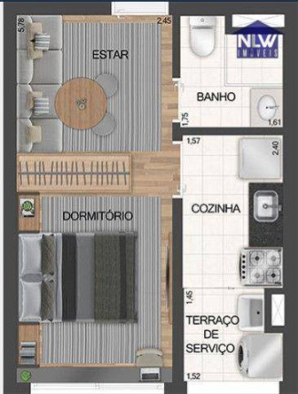 Imagem Apartamento com 1 Quarto à Venda, 27 m² em Ipiranga - São Paulo Imagem Apartamento com 1 Quarto à Venda, 27 m² em Ipiranga - São Paulo