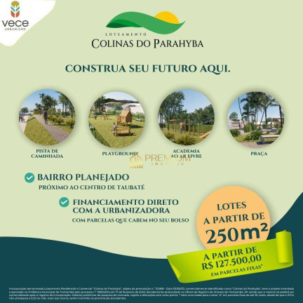 Imagem Terreno à Venda, 250 m² em Parque Vera Cruz - Tremembé Imagem Terreno à Venda, 250 m² em Parque Vera Cruz - Tremembé