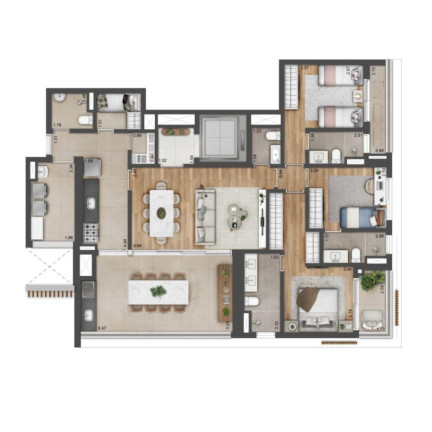 Imagem Apartamento com 3 Quartos à Venda, 147 m² em Moema - São Paulo
