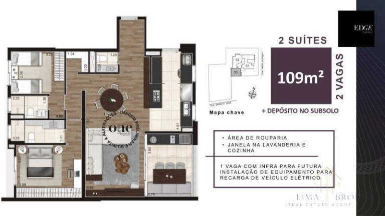 Imagem Apartamento com 3 Quartos à Venda, 136 m² em Cambuí - Campinas