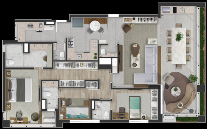 Imagem Apartamento com 3 Quartos à Venda, 177 m² em Mooca - São Paulo