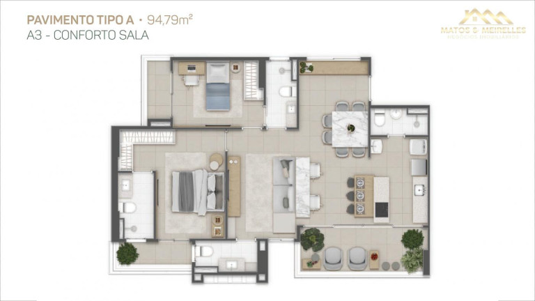 Imagem Apartamento com 3 Quartos à Venda, 79 m² em Aldeota - Fortaleza Imagem Apartamento com 3 Quartos à Venda, 79 m² em Aldeota - Fortaleza