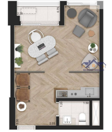 Imagem Apartamento com 1 Quarto à Venda, 39 m² em Tatuapé - São Paulo Imagem Apartamento com 1 Quarto à Venda, 39 m² em Tatuapé - São Paulo