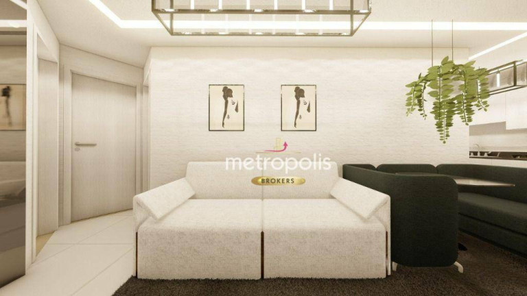 Imagem Apartamento com 2 Quartos à Venda, 45 m² em Campestre - Santo André