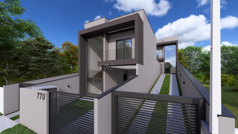 Imagem Casa com 3 Quartos à Venda, 110 m² em Xaxim - Curitiba Imagem Casa com 3 Quartos à Venda, 110 m² em Xaxim - Curitiba