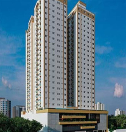 Apartamento com 2 Quartos à Venda, 44 m² em Parque São Vicente - São Vicente