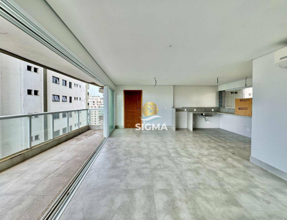Apartamento com 3 Quartos à Venda, 168 m² em Jardim Astúrias - Guarujá
