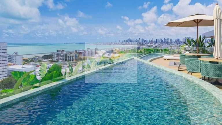 Imagem Apartamento com 2 Quartos à Venda, 63 m² em Jardim Oceania - João Pessoa