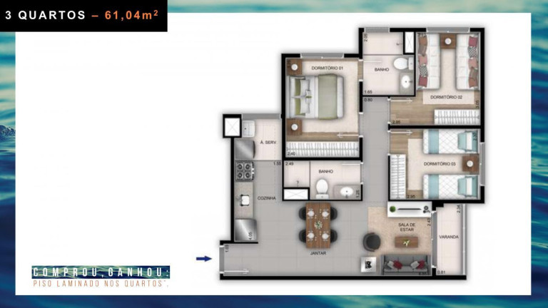 Imagem Apartamento com 2 Quartos à Venda, 52 m² em Recreio Dos Bandeirantes - Rio De Janeiro