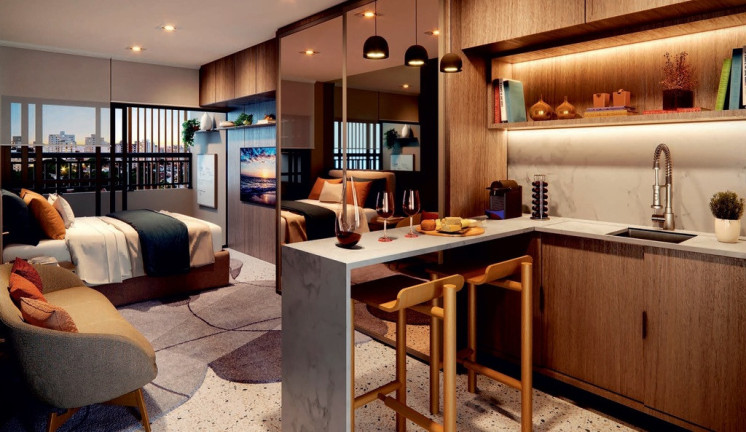 Imagem Loft com 1 Quarto à Venda, 33 m² em Jardim Paulista - São Paulo