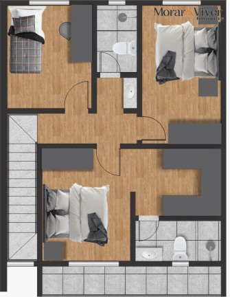 Imagem Casa com 3 Quartos à Venda, 118 m² em Parque Da Fonte - São José Dos Pinhais