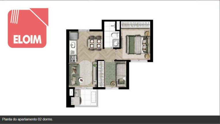 Imagem Apartamento com 2 Quartos à Venda, 41 m² em Lapa De Baixo - São Paulo