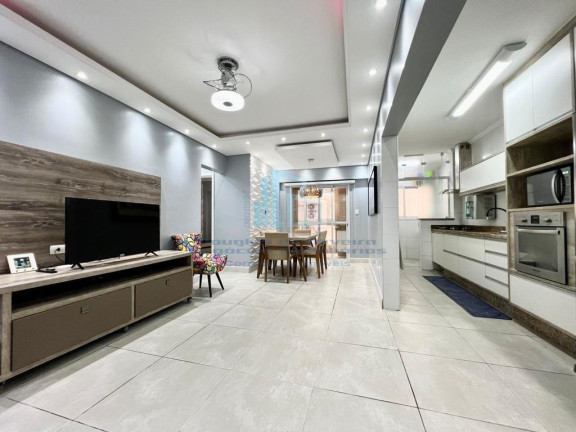 Apartamento com 2 Quartos à Venda, 83 m² em Canto Do Forte - Praia Grande