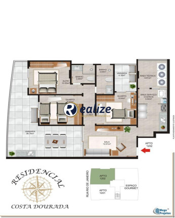 Imagem Imóvel com 2 Quartos à Venda, 82 m² em Praia Do Morro - Guarapari