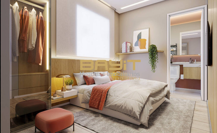Imagem Apartamento com 3 Quartos à Venda, 60 m² em Jardim Carlos Gomes - Jundiaí