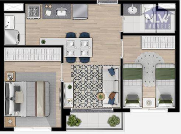 Imagem Apartamento com 2 Quartos à Venda, 38 m² em Vila Formosa - São Paulo