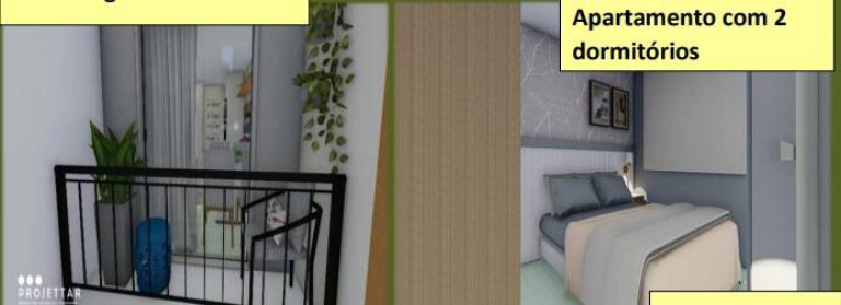 Imagem Apartamento com 2 Quartos à Venda,  em Monte Mor