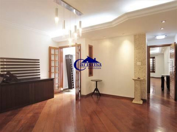 Imagem Sobrado com 3 Quartos para Alugar, 209 m² em Vila Camilópolis - Santo André