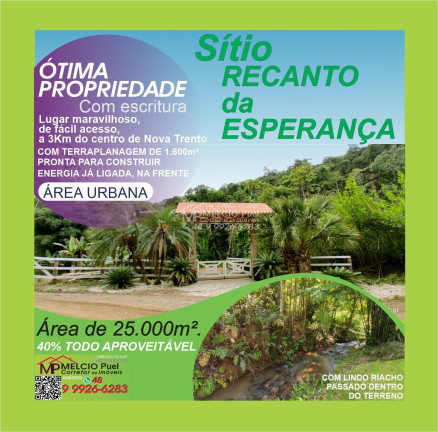 Imagem Imóvel à Venda, em Ribeirão Da Velha - Nova Trento Imagem Imóvel à Venda, em Ribeirão Da Velha - Nova Trento